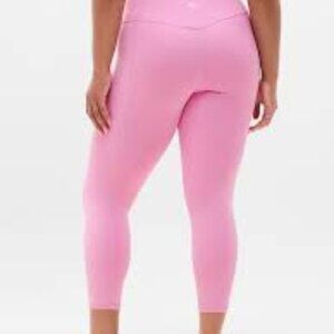 Athleta High Rise Lotus Pink 7/8